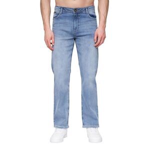 Henleys Mens Breeze Straight Jeans / Light Wash